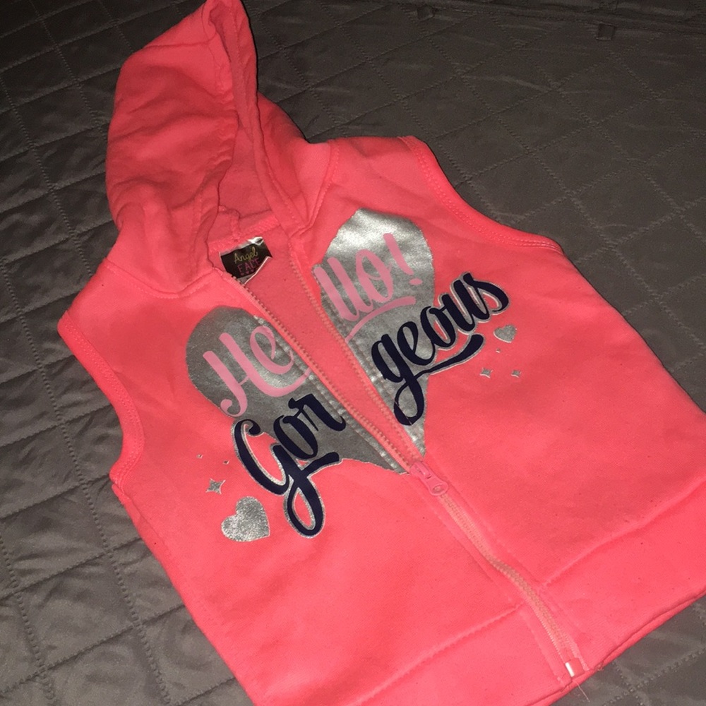 Sleeveless sweatshirt NEON hoodie 3T